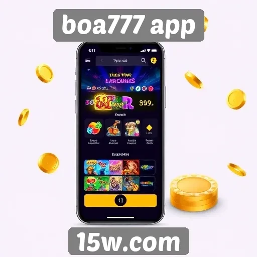 Análise da interface do site boa777 app